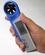 3 in 1 Digital Anemometer with Thermo Hygro