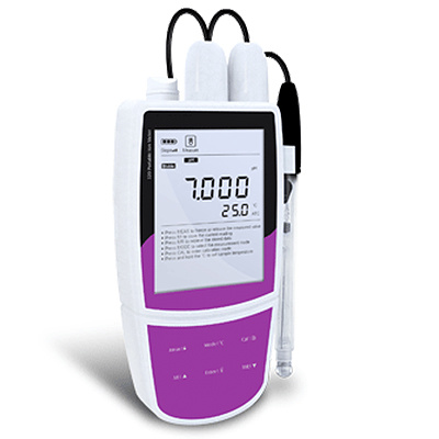 Portable pH Mv Temp Meter (pH-320)